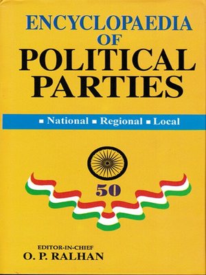 cover image of Encyclopaedia of Political Parties Post-Independence India (Indian National Congress Proceedings (2001))